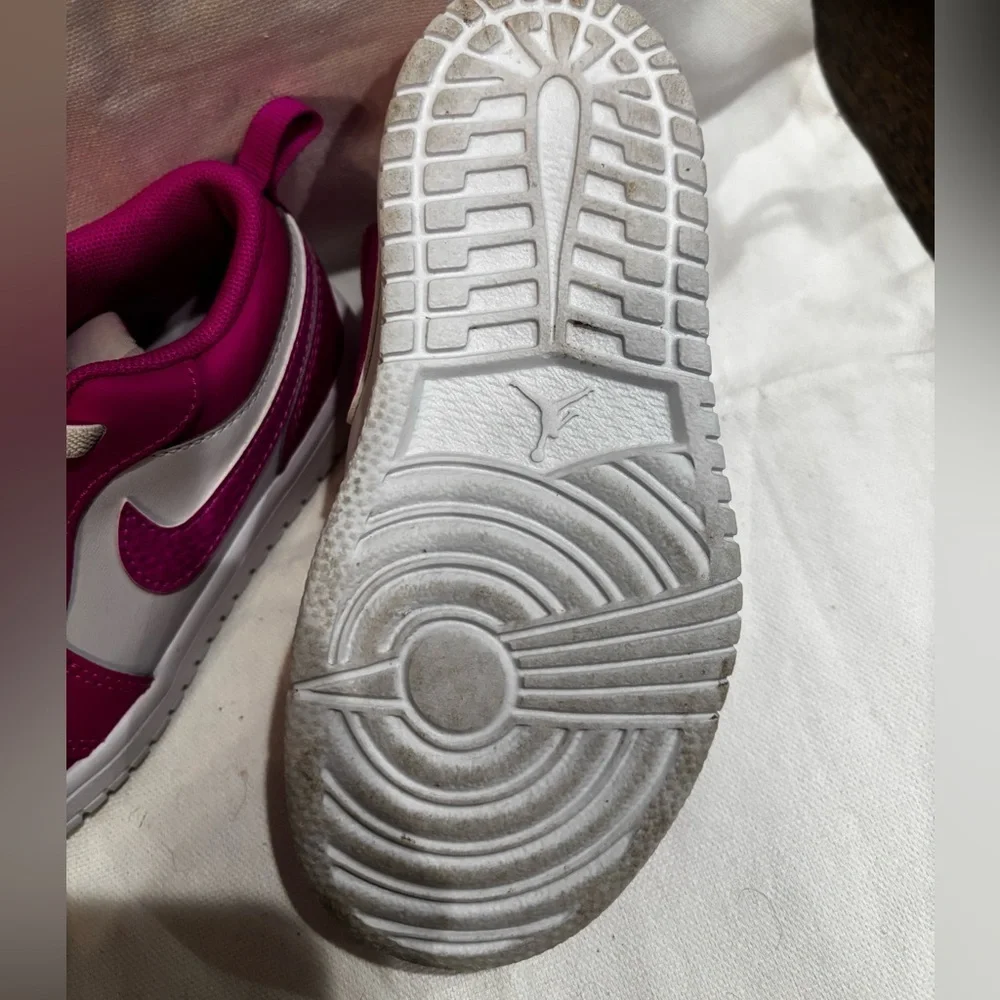 Nike Kids' Air Jordan Low Alt Shoes pink and white size 10c 💖
